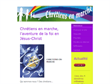 Tablet Screenshot of chretiens-en-marche.org